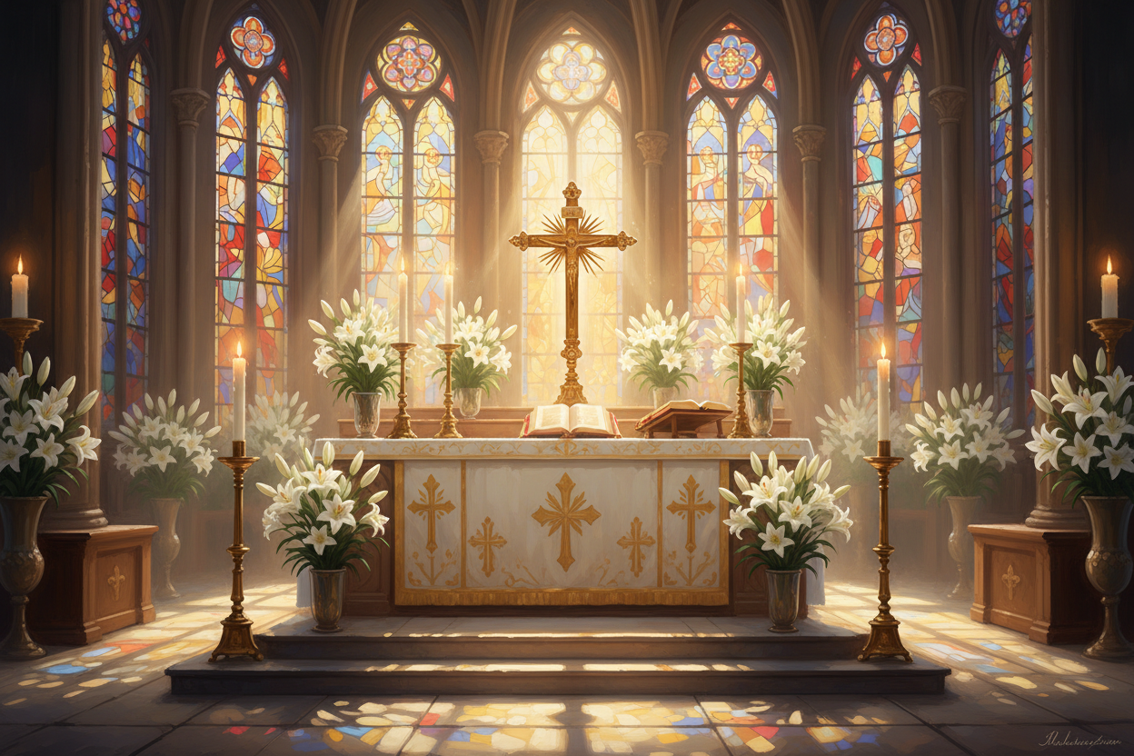 Easter Celebrations: Transforming Your Church with Spring Decorations and Vestments
