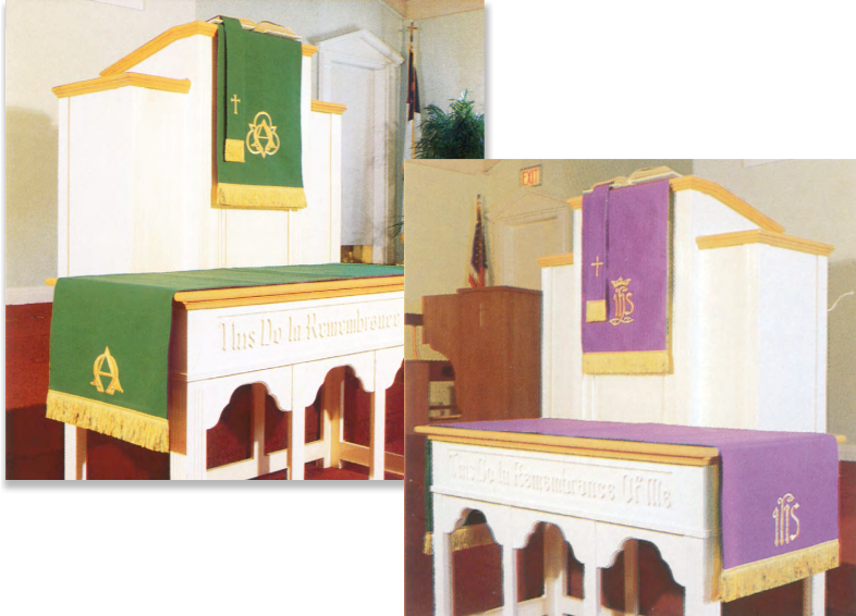 Reversible Parament Set (Liberty LPC) — Choose Color & Set Size