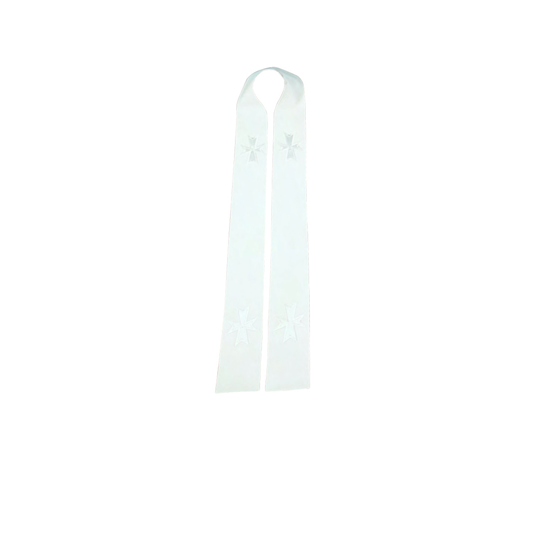 White long-sleeve shirt on a white background
