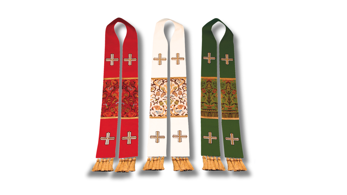 Coronation Tapestry Clergy Stoles – Liberty Jacquard