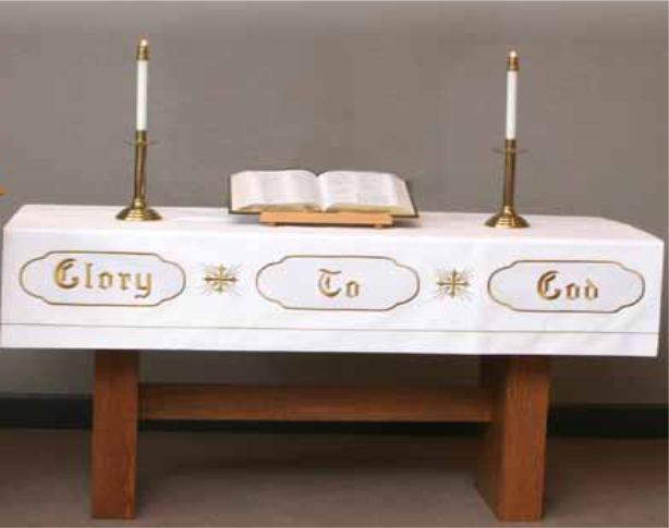 Asbury Series “White Glory to God” Parament Collection