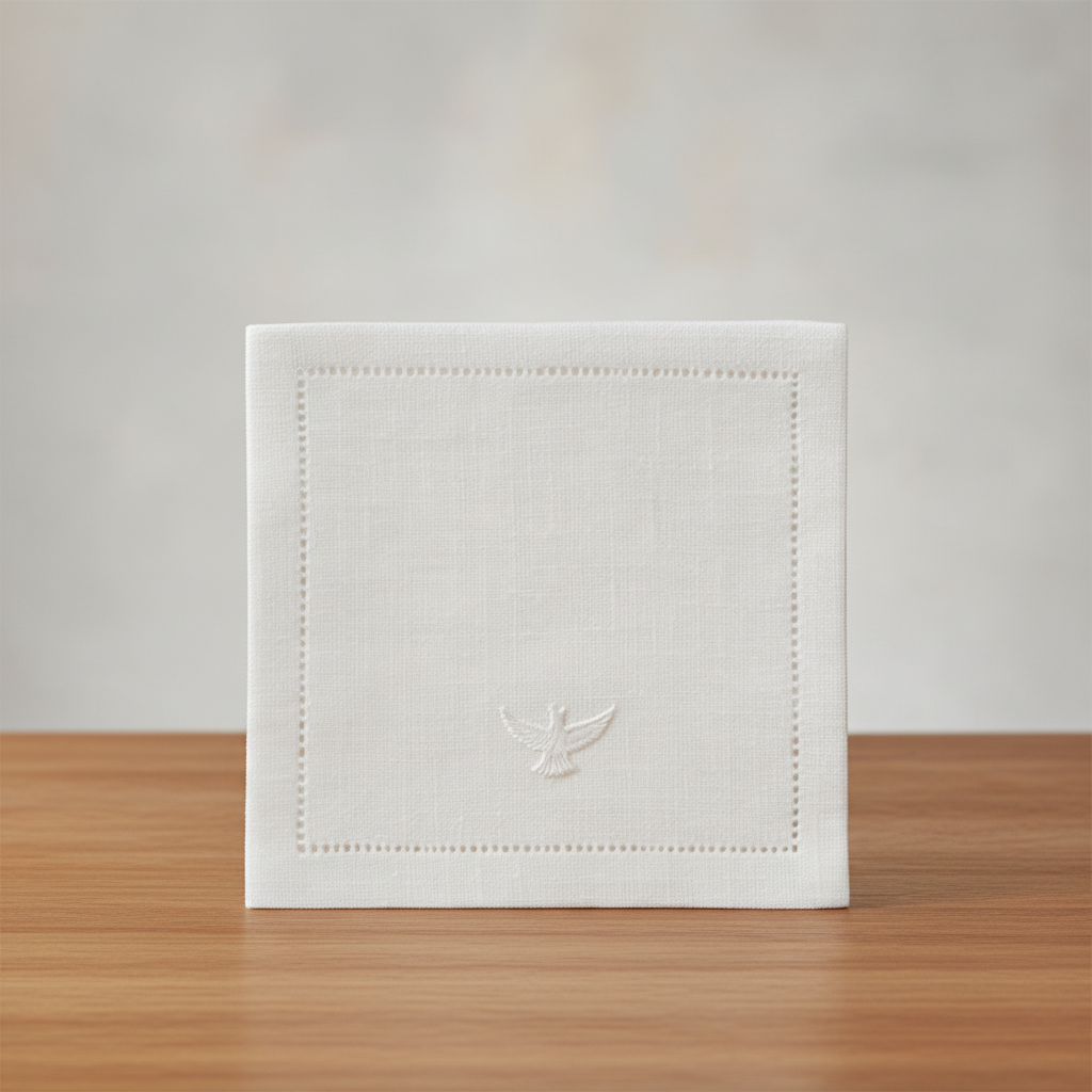 100% Linen Baptismal Presentation Napkins