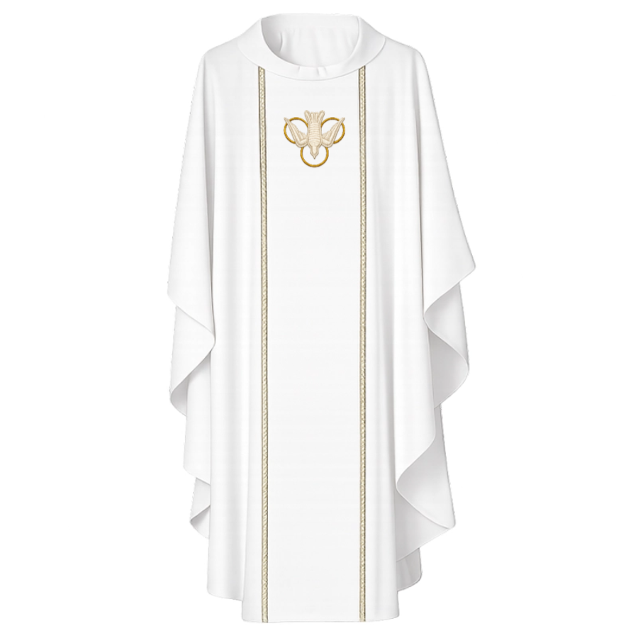 Chasubles with trim