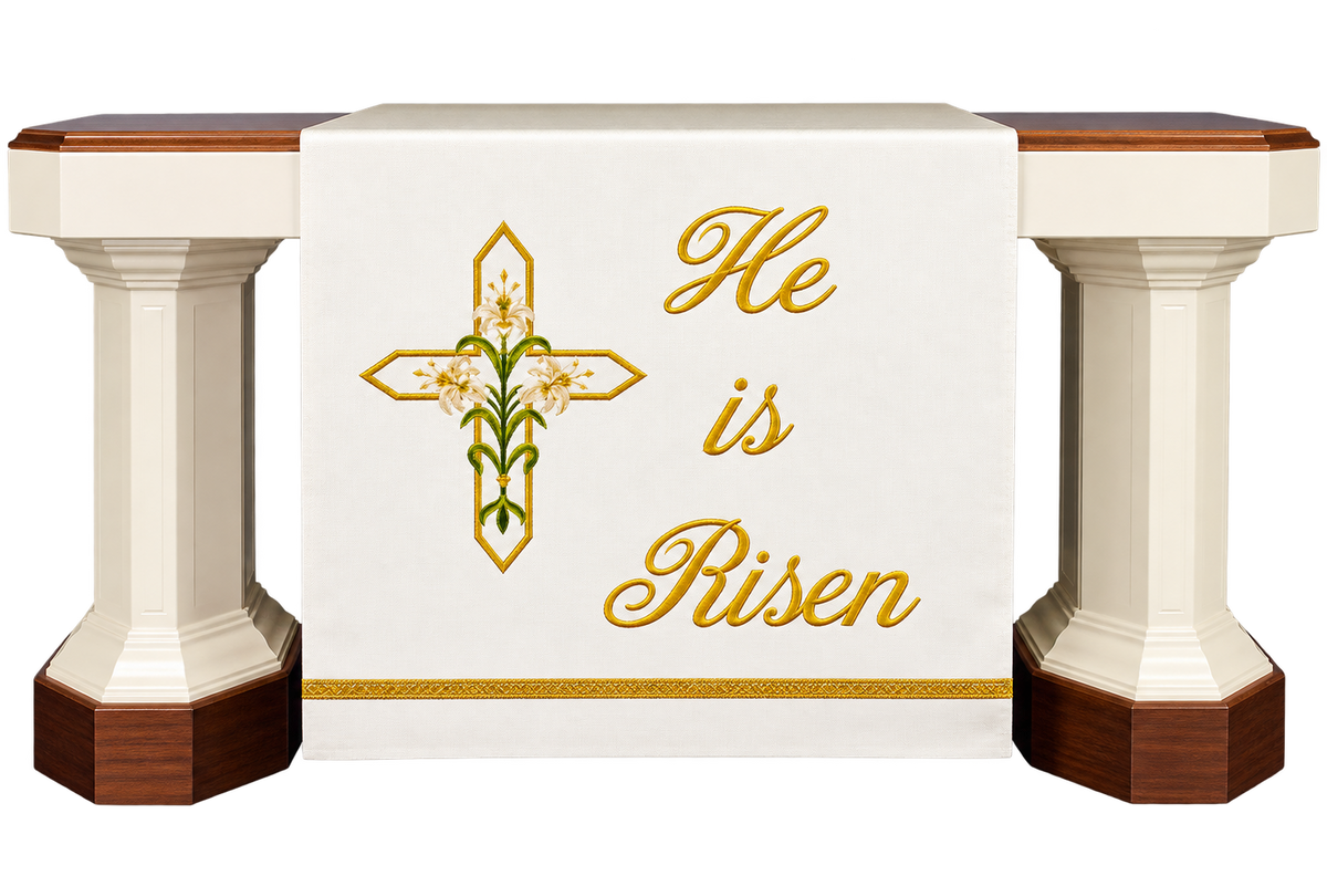 He Is Risen Easter Church Paraments – Word Series