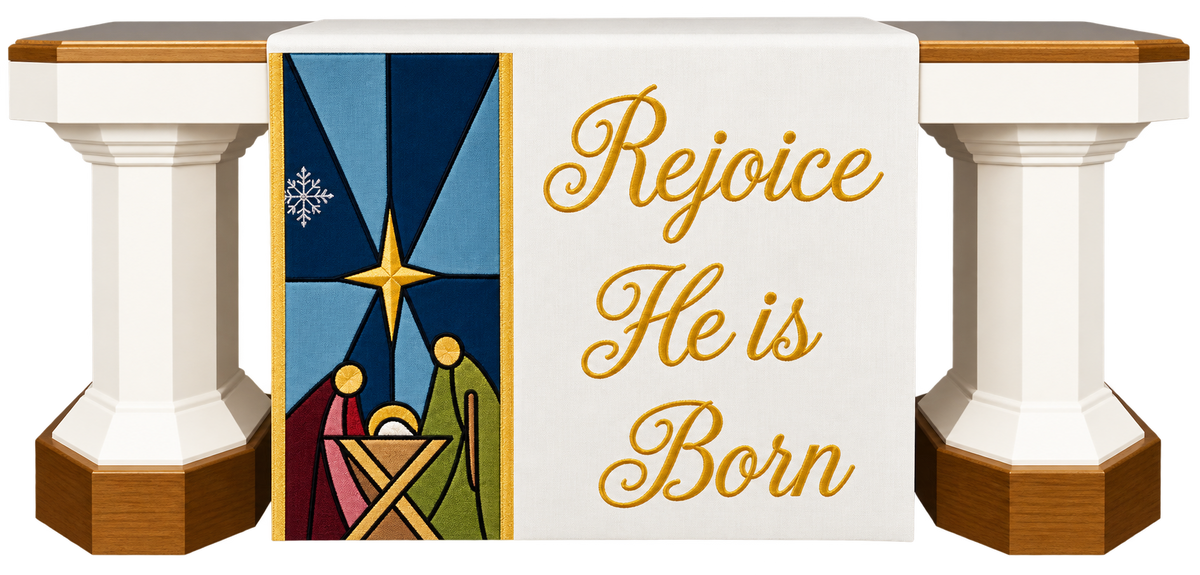 He Is Born Church Paraments – Word Series