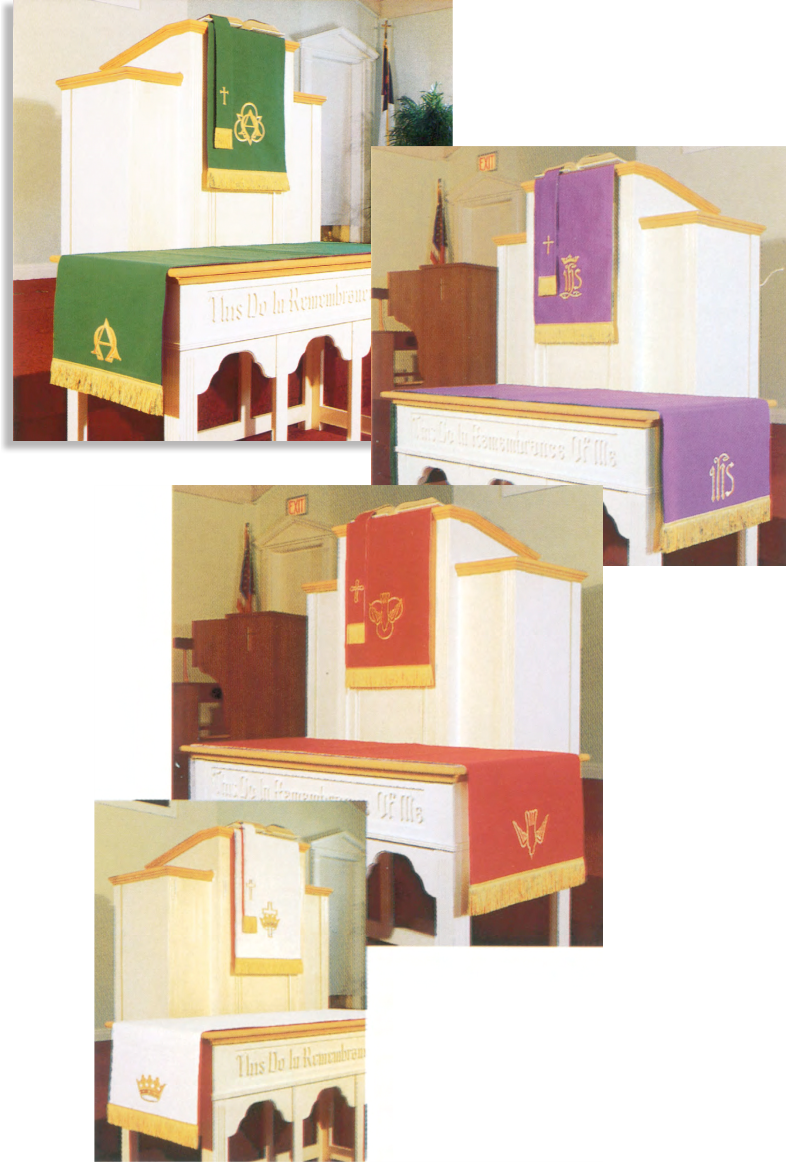 Reversible Parament Set (Liberty LPC) — Choose Color & Set Size