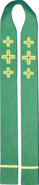NS259X Three Crosses Stole – 92" x 5"