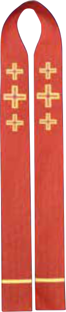 NS259X Three Crosses Stole – 92" x 5"